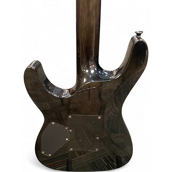 Used ESP LTD M200FM Black Solid Body Electric Guitar