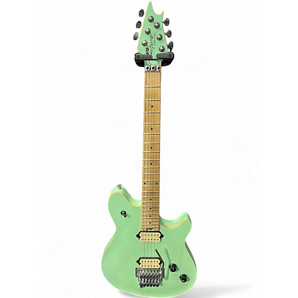 Used EVH Wolfgang Special Stealth surf green Solid Body Electric Guitar