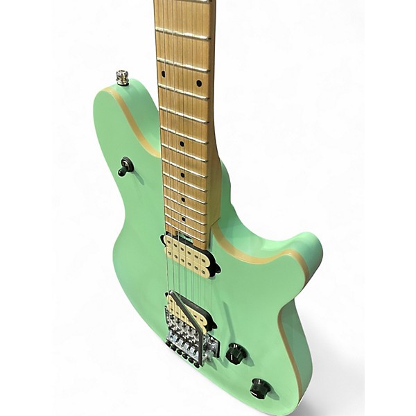 Used EVH Wolfgang Special Stealth surf green Solid Body Electric Guitar