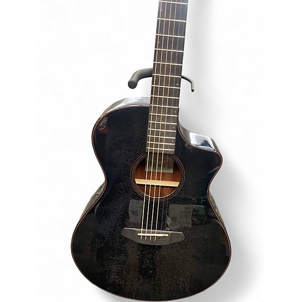 Used Breedlove RAINFOREST S CONCERT PA CE Trans Black Acoustic Electric Guitar