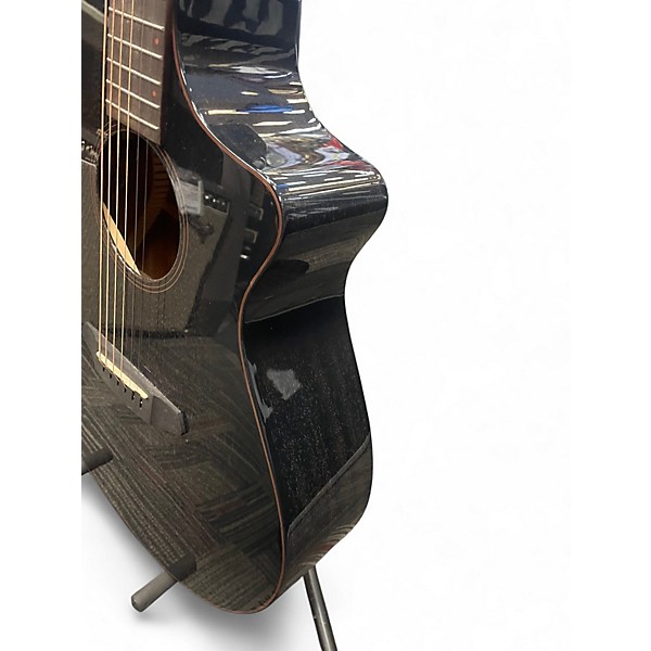 Used Breedlove RAINFOREST S CONCERT PA CE Trans Black Acoustic Electric Guitar