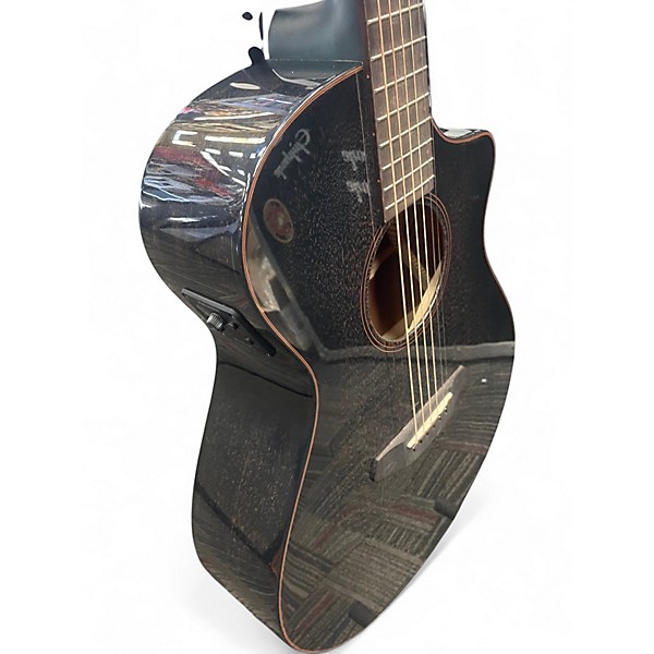 Used Breedlove RAINFOREST S CONCERT PA CE Trans Black Acoustic Electric Guitar