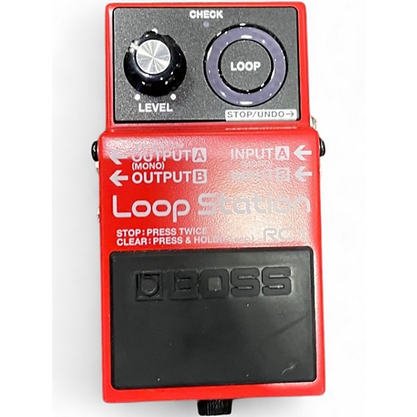 Used BOSS RC1 Loop Station Pedal | Guitar Center