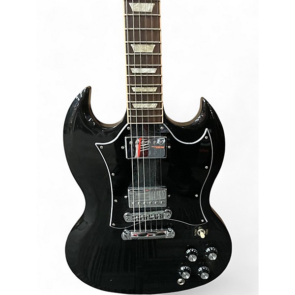 Used 2016 Gibson SG Standard Ebony Solid Body Electric Guitar