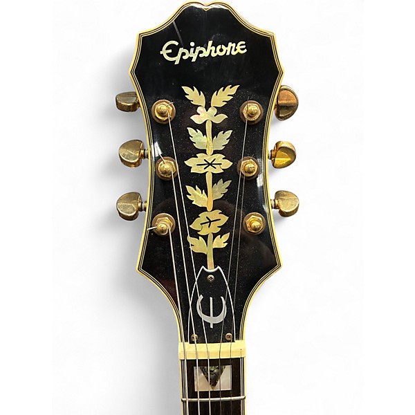 Used Epiphone Sheraton II Tobacco Burst Hollow Body Electric Guitar