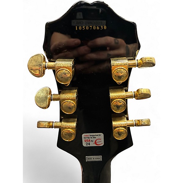 Used Epiphone Sheraton II Tobacco Burst Hollow Body Electric Guitar