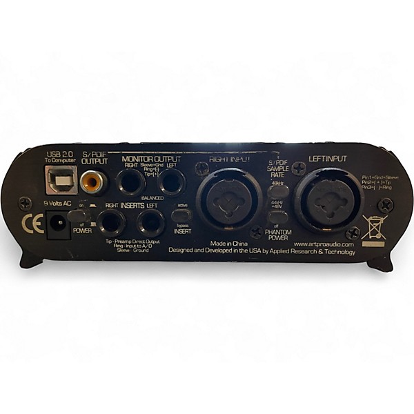 Used Art USB DUAL TUBE PRE Vocal Processor