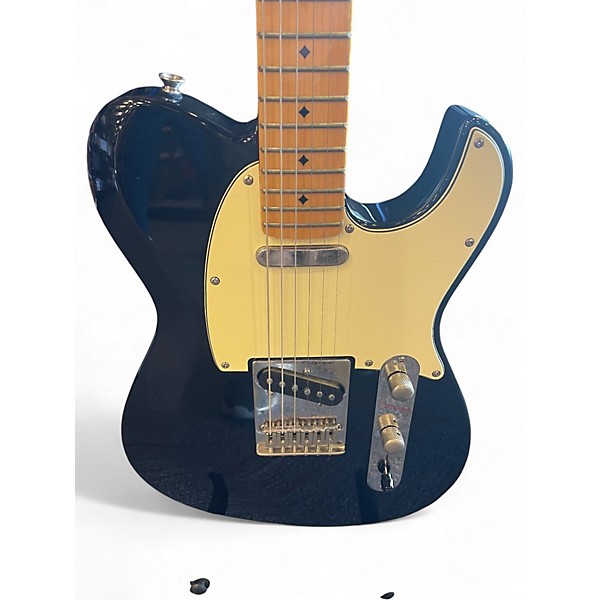 Used Dean Zelinsky Dellatera Private Label Black Solid Body Electric Guitar