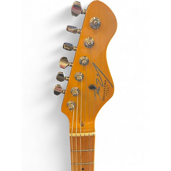 Used Dean Zelinsky Dellatera Private Label Black Solid Body Electric Guitar