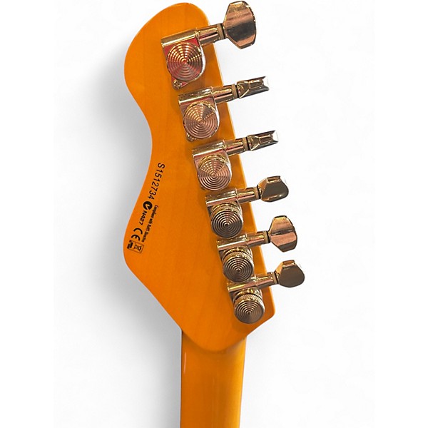 Used Dean Zelinsky Dellatera Private Label Black Solid Body Electric Guitar