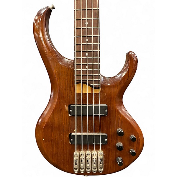 Used 2000 Ibanez BTB505 Walnut Electric Bass Guitar