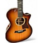 Used Taylor Custom 414CE 2 Color Sunburst Acoustic Guitar