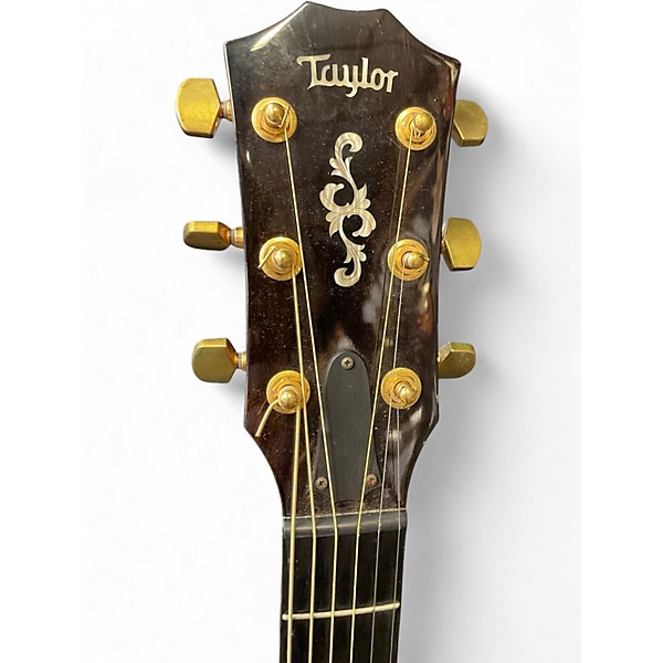 Used Taylor Custom 414CE 2 Color Sunburst Acoustic Guitar