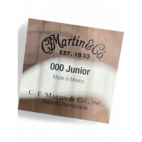 Used Martin 000 JUNIOR Natural Acoustic Guitar