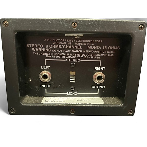 Used Peavey Robert Rudolph 212 Guitar Cabinet