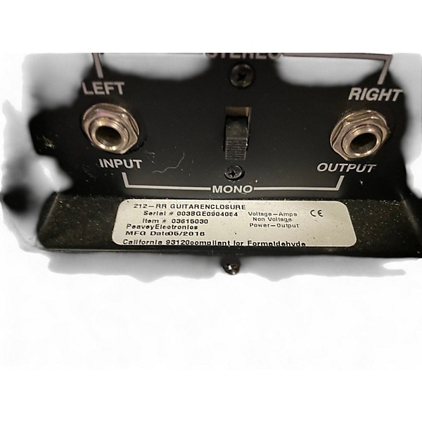 Used Peavey Robert Rudolph 212 Guitar Cabinet