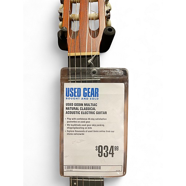 Used Godin Multiac Natural Classical Acoustic Electric Guitar
