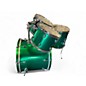 Used Pearl 4 Piece session custom shamrock green Drum Kit