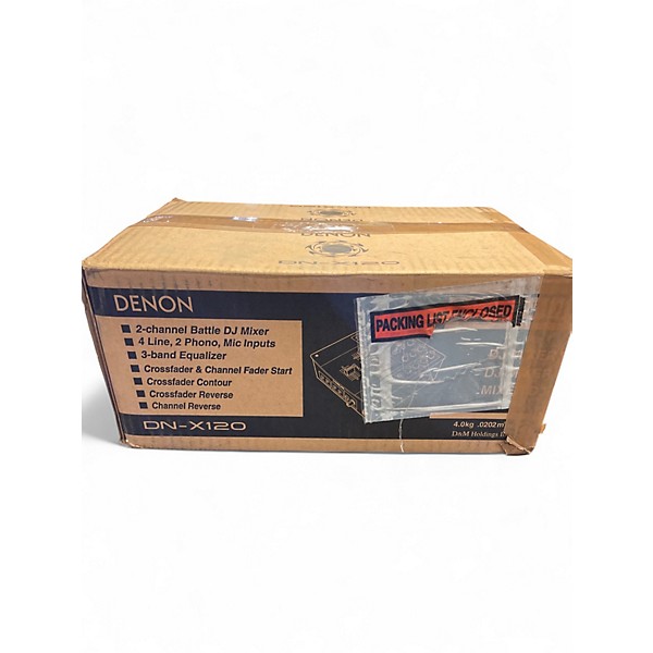 Used Denon DJ DNX120 DJ Mixer