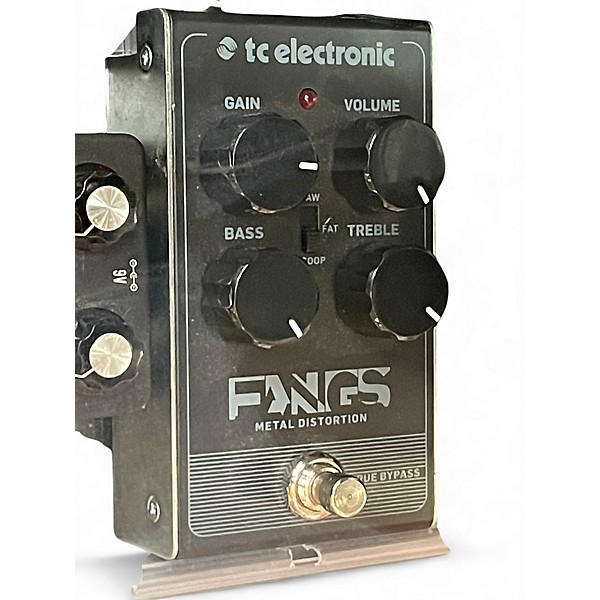 Used TC Electronic Fangs Metal Distortion Effect Pedal