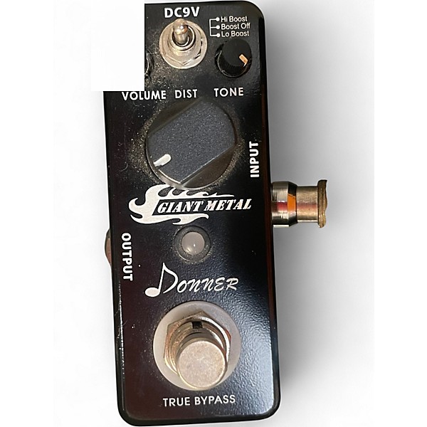 Used Donner giant metal Effect Pedal