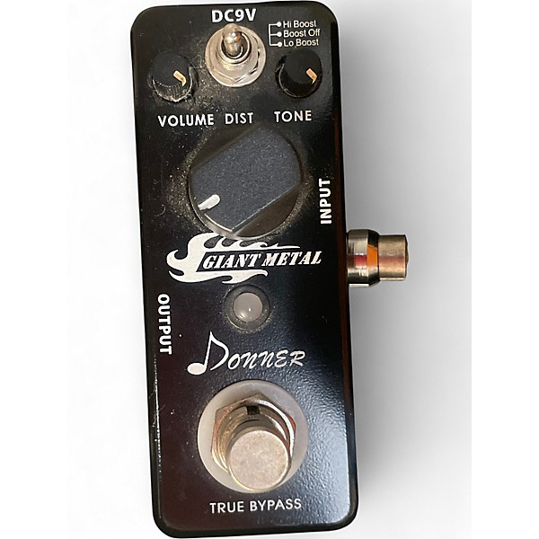 Used Donner giant metal Effect Pedal