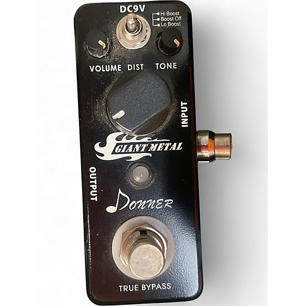 Used Donner giant metal Effect Pedal