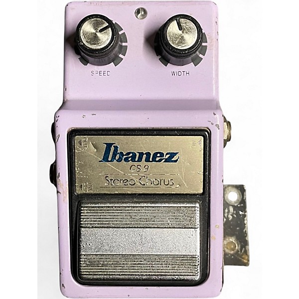 Vintage 1980s Ibanez CS9 Stereo Chorus Effect Pedal