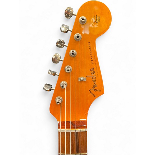 Used Fender Classic Series 1960S Stratocaster Fiesta Red Solid Body Electric Guitar