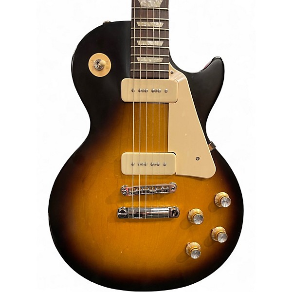 Used 2016 Gibson Les Paul Tribute Tobacco Burst Solid Body Electric Guitar