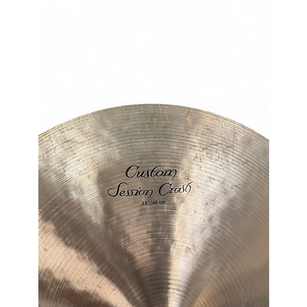 Used Zildjian 16in K Custom Session Crash Cymbal