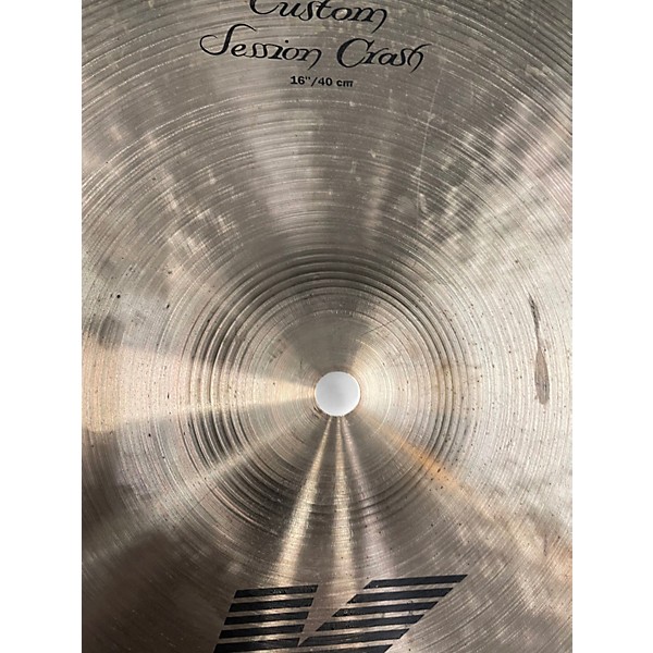 Used Zildjian 16in K Custom Session Crash Cymbal