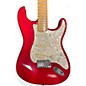 Used Fender American Deluxe Stratocaster Trans Red Solid Body Electric Guitar