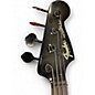 Used Fender Contemporary Power Jazz Bass Red Electric Bass Guitar