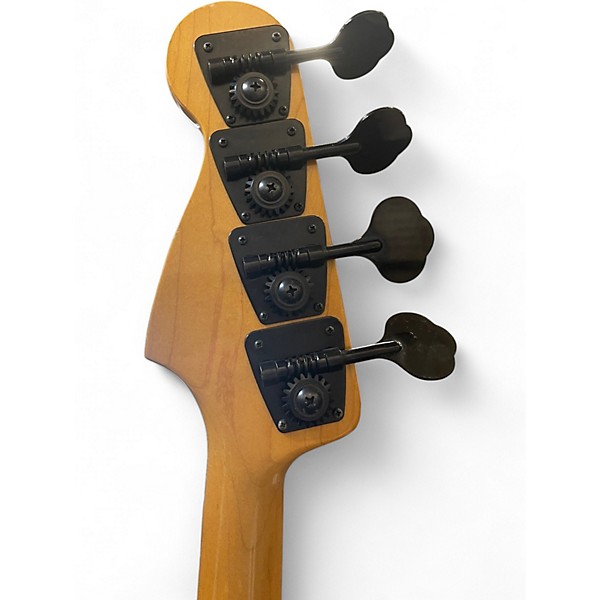 Used Fender Contemporary Power Jazz Bass Red Electric Bass Guitar