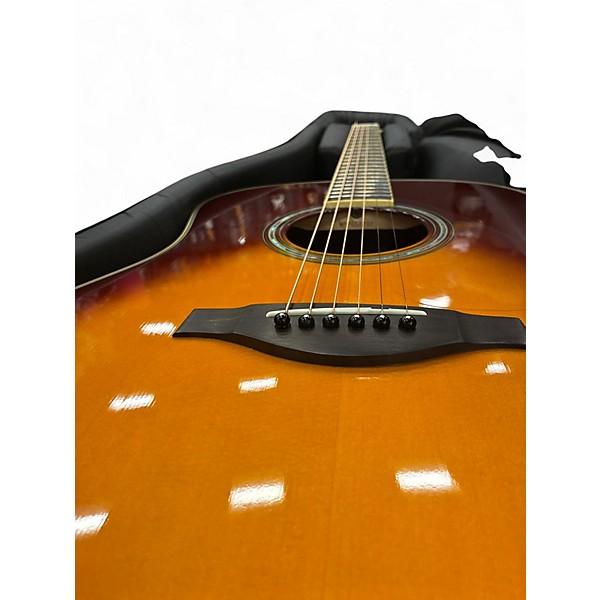 Used Yamaha LLTA 3 Tone Sunburst Acoustic Electric Guitar