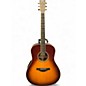 Used Yamaha LLTA 3 Tone Sunburst Acoustic Electric Guitar