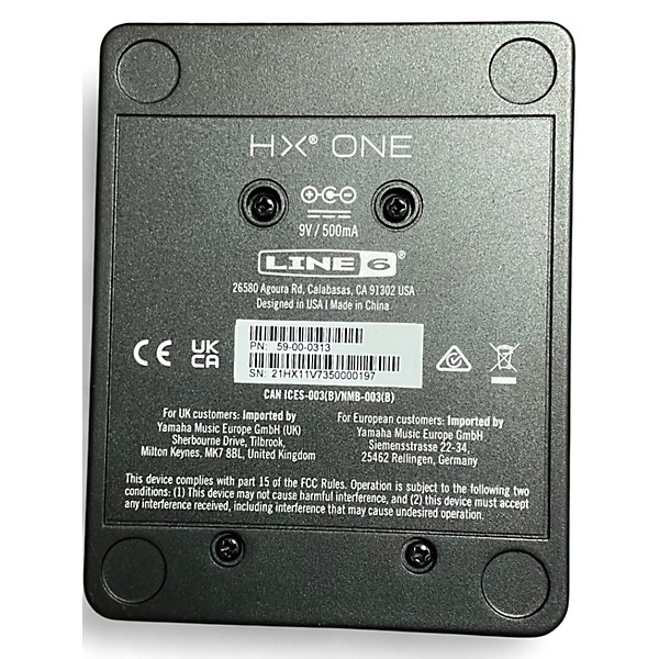 Used Line 6 hx one Effect Processor