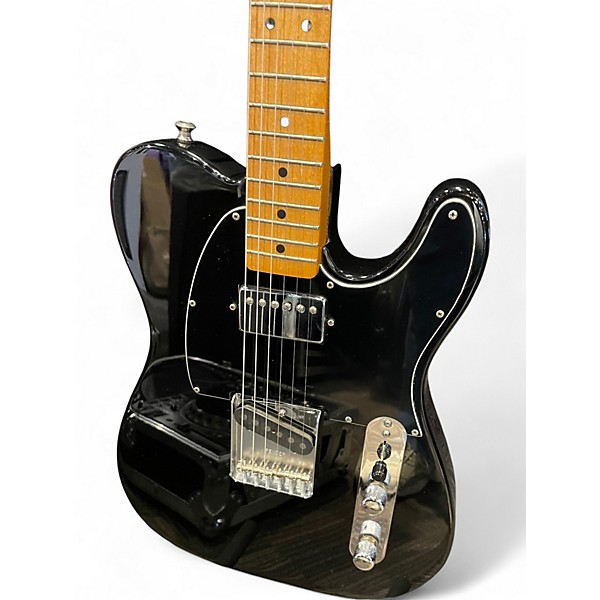Used Fender FSR Standard Telecaster Black Solid Body Electric Guitar