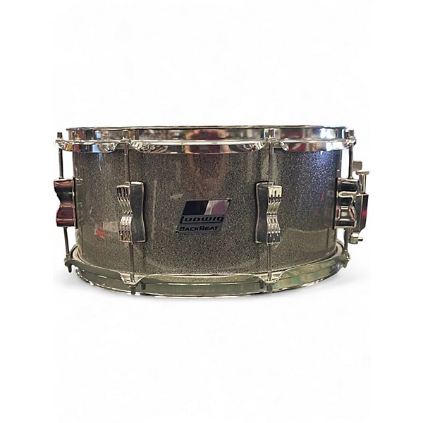 Used Ludwig 6.5X14 Backbeat Snare Silver Sparkle Drum