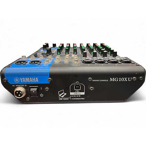 Used Yamaha MG10XU 10 Channel Mixer with Effects Unpowered Mixer
