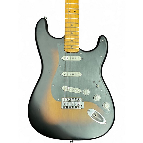 Used 2022 Squier 40th anniversary stratocaster 2 Color Sunburst Solid Body Electric Guitar