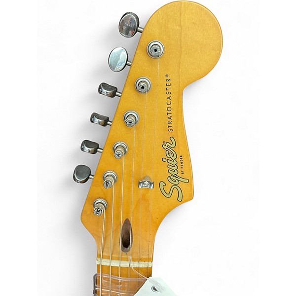 Used 2022 Squier 40th anniversary stratocaster 2 Color Sunburst Solid Body Electric Guitar