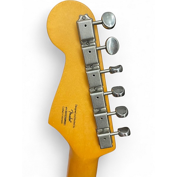 Used 2022 Squier 40th anniversary stratocaster 2 Color Sunburst Solid Body Electric Guitar