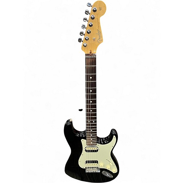 Used 2019 Fender american professional stratocaster hh Black Solid Body Electric Guitar