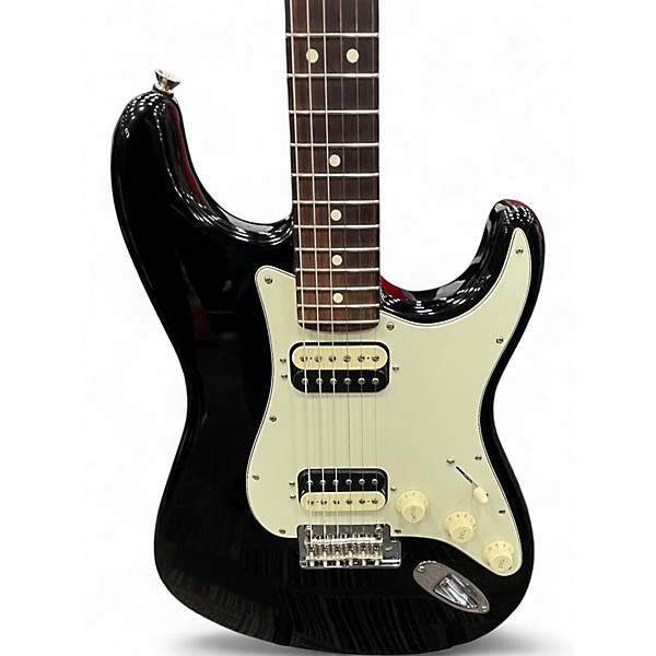 Used 2019 Fender american professional stratocaster hh Black Solid Body Electric Guitar