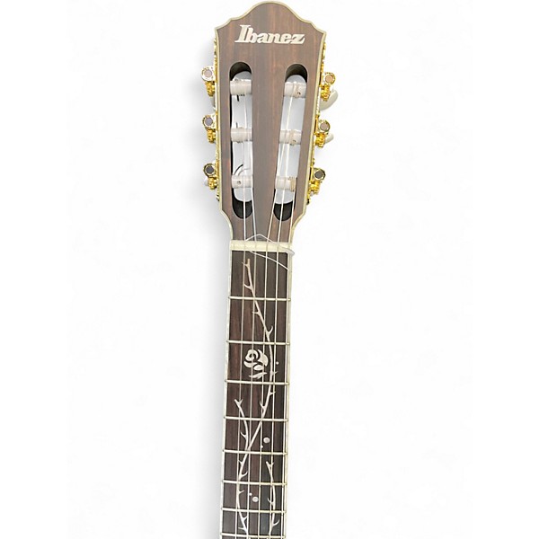 Used Ibanez tim henson gray Nylon String Acoustic Guitar