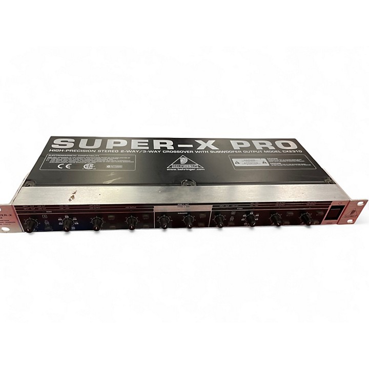 Behringer SUPER-X PRO CX2310 V2 Multi-Channel Crossover With