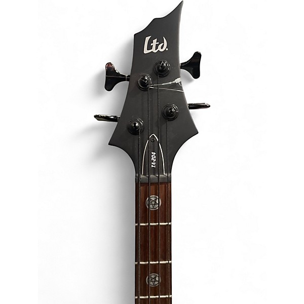 Used ESP ta204 Black Electric Bass Guitar