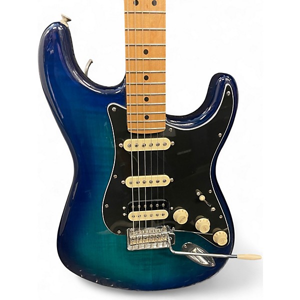 Used Fender Player Stratocaster Blue Burst Solid Body Electric Guitar